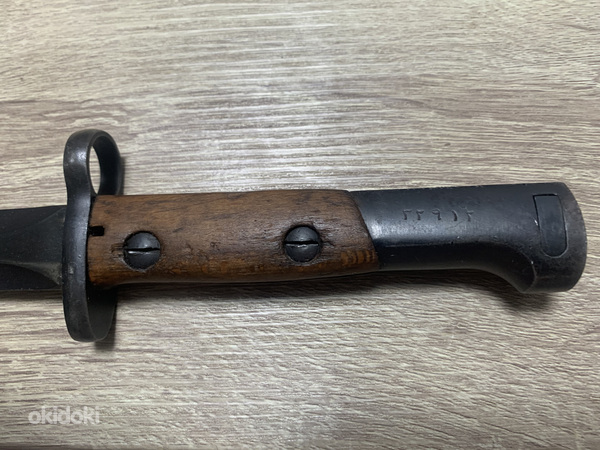 Штык бельгийский экспортный образца 1949 года к винтовке FN (фото #3)