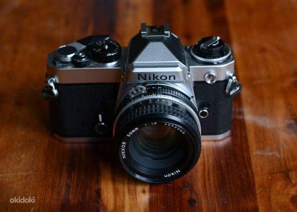 Nikon Fe 35 мм фотоаппарат (фото #9)