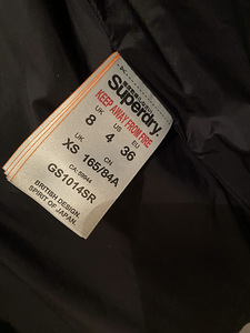 Super Dry Snow talve parka s.XS/36 (8 foto / 9)