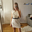 Белое ультрамягкое платье s-m (фото #1)