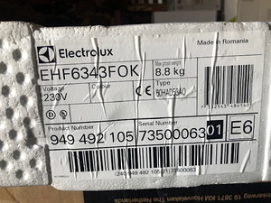 4-kohaline keraamiline pliidiplaat Electrolux EHF6343FOK (2 foto / 3)
