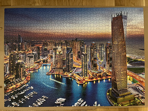 Pusle 1500 tk “Dubai Marina”, suurus 84,3 x 59,2 cm (2 foto / 3)