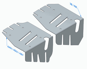 Audi 2.2t 20v 3B / RR / AAN / ADU / ABY Baffle plaat (4 foto / 4)