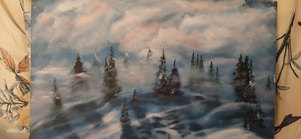 Туман в зимнем лесу (фото #1)