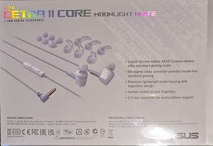 Kõrvaklapid Asus ROG Cetra II Core Moonlight White (2 foto / 2)