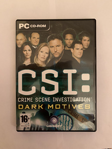 CSI: Crime Scene Investigators Dark Motives PC CD-ROM