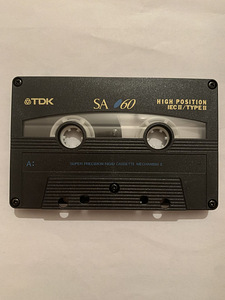 TDK SA 60 High Position IEC II/Type II kassetid (2 foto / 6)