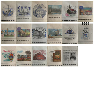 ENSV/NSVL suur kogus kasutamata ümbrikud 1969-1991 (10 foto / 10)