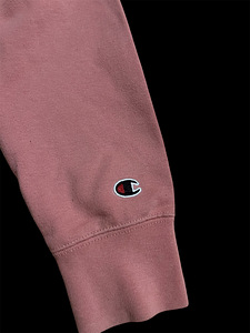 Pink Champion hoodie, Розовая кофта, Roosa kampsun. (3 фото из 4)