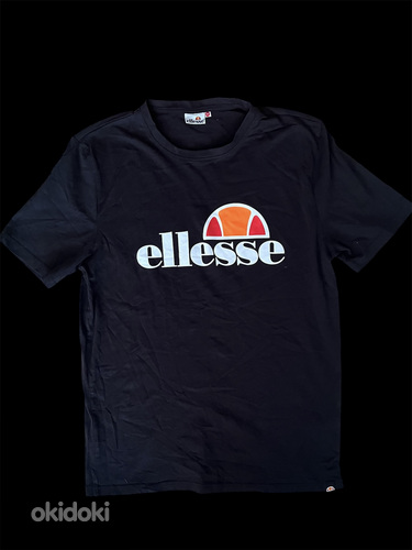 Ellesse оригинальная футболка ретро теннис винтаж олдскул