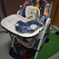 Новый стул для кормления ребенка розового или голубого цвета (фото #1)