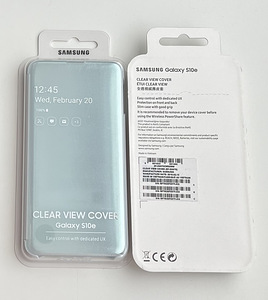 Samsung Galaxy S10e Clear View Cover White