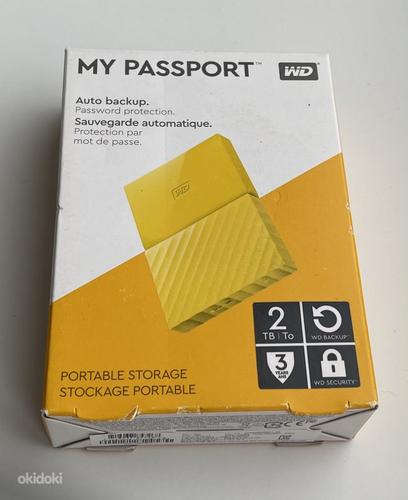 Western Digital My Passport 2TB/4TB Black/Blue/Yellow (фото #3)