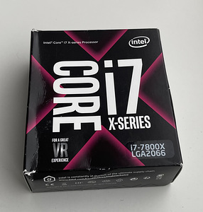 Intel Core i7-7800X X-series (8.25M Cache, up to 4.30 GHz)
