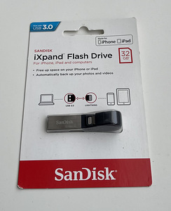 SanDisk iXpand Flash Drive, 16GB/32GB/64GB (3 foto / 6)
