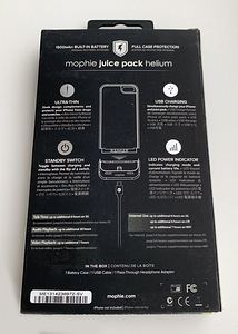 Mophie Juice Pack Helium , Made for iPhone SE/5S/5 (2 foto / 2)