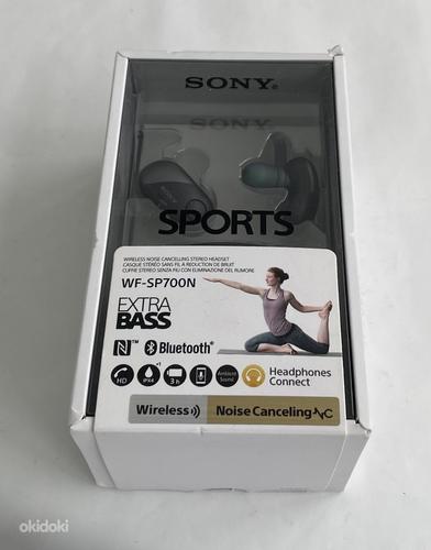 Sony WF-SP700N Black/White/Yellow (foto #1)