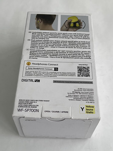 Sony WF-SP700N Black/White/Yellow (5 foto / 6)