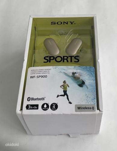 Sony WF-SP900B Black/White/Yellow (фото #7)