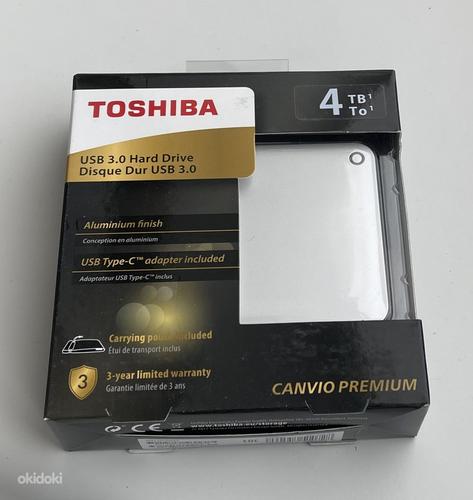 Toshiba Canvio Premium 2TB/3TB/4TB, USB 3.0 Silver/Black (фото #5)