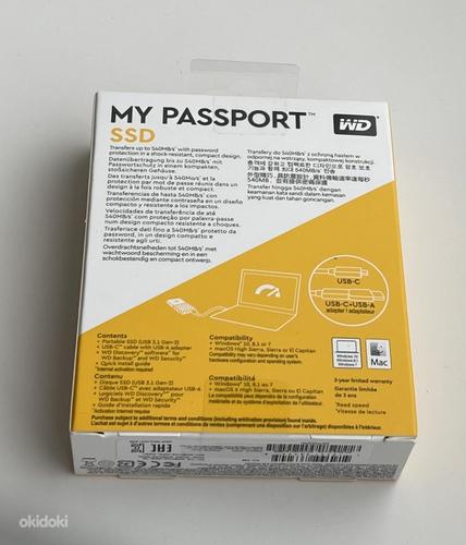 Western Digital MyPassport SSD 256GB/512GB (фото #4)