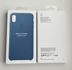 iPhone XS Max Leather Case Blue/Red/Brown/Black (5 foto / 5)