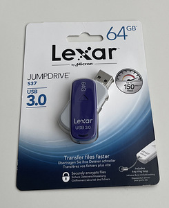 Lexar Flash Drive USB 3.0 64GB/128GB (1 foto / 4)
