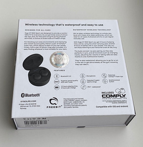 KYGO E7/900 True Wireless In-Ear Earphones Black/White (2 foto / 6)