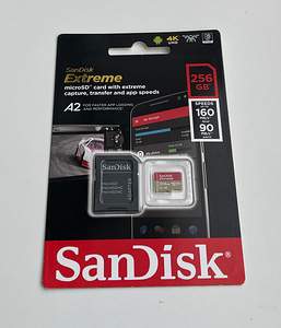 SanDisk EXTREME microSDXC 256 GB 160/90 MB/s