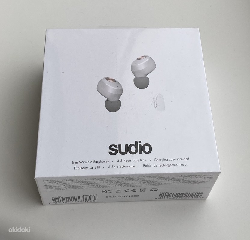 Sudio Nivå True Wireless Black/White (foto #3)