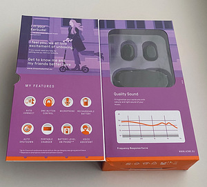 Acme BH410 True Wireless Earbuds , Black (3 foto / 3)