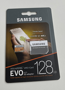 Samsung microSDXC Card EVO 128GB Class 10