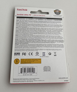 SanDisk Ultra Fit USB 3.0 Flash Drive 64GB/128GB 150MB/s (4 foto / 4)