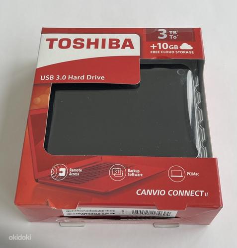 Toshiba Canvio Connect II 3TB Blue/White/Red/Black (foto #5)