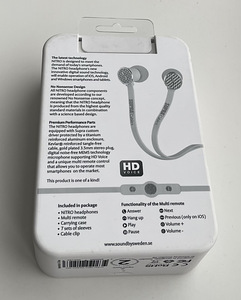 Supra Nitro iN-Ear Cables Carbon White (2 foto / 2)