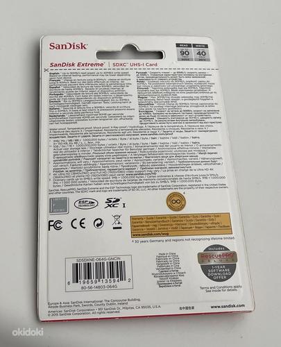 SanDisk SDXC Extreme SDXC 32GB/64GB 90MB/s Class 10 (фото #4)