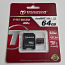 Transcend microSDXC Card microSDXC 64GB Class 10 UHS-I (фото #1)