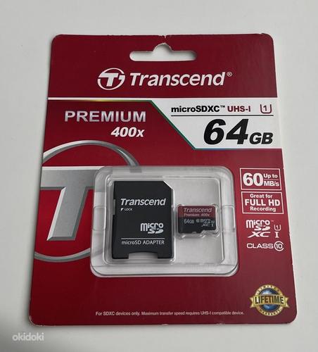 Transcend microSDXC Card microSDXC 64GB Class 10 UHS-I (foto #1)