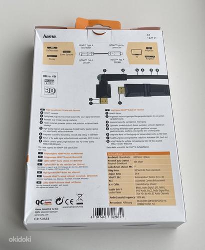 Hama High Speed HDMI Cable With Ethernet 3m (фото #2)