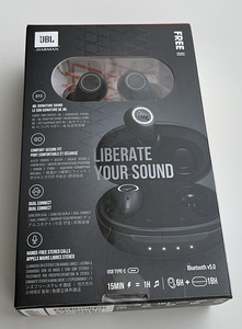 JBL Free II Black / White (3 foto / 6)