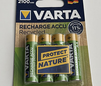 Varta AA 2100mAh Recharge Accu Recycled 4tk