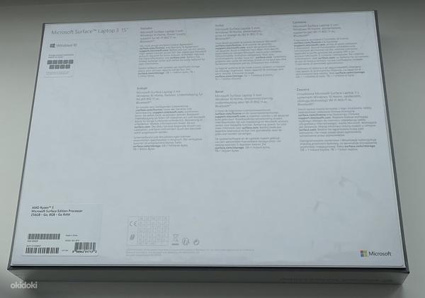 Microsoft Surface Laptop 3 15" Ryzen 5-3580U/8GB/256GB/Vega9 (фото #3)