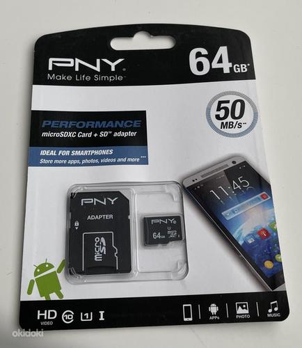 PNY 64GB microSDXC Card PERFORMANCE (foto #1)