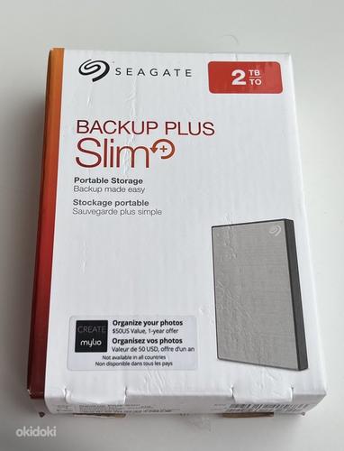 Seagate Backup Plus Slim 2TB Silver (фото #1)