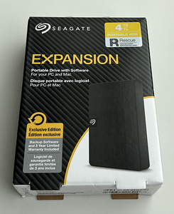 Seagate Expansion 4tb/5tb Black