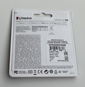 Kingston 64gb USB 3.2 DataTraveler microDuo 3.0 G2 (2 foto / 2)
