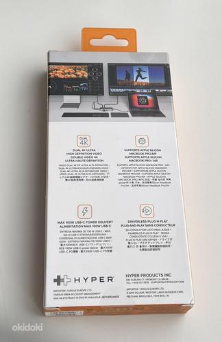 HYPERDRIVE Dual 4K HDMI 10-in-1 USB-C Hub For M1/M2 MacBooks (foto #2)