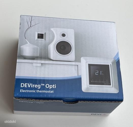 Devireg™ OPTI 140F1055 Electronic Thermostat Weekly Timer (фото #1)