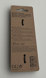 Biltema USB-C Charge Lightning 1m/2m/3m (2 foto / 6)