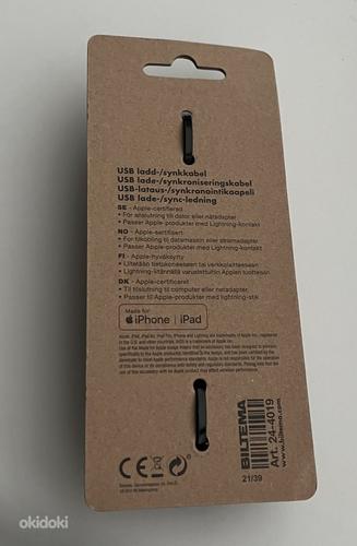 Biltema USB-C Charge Lightning 1m/2m/3m (фото #6)